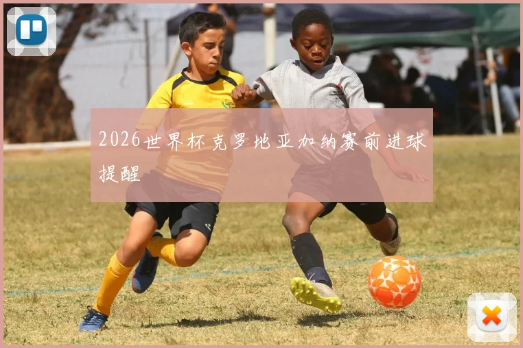 2026世界杯克罗地亚加纳赛前进球提醒